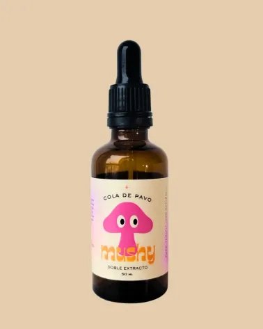 TINTURA MADRE DE COLA DE PAVO (TRAMETES VERSICOLOR)